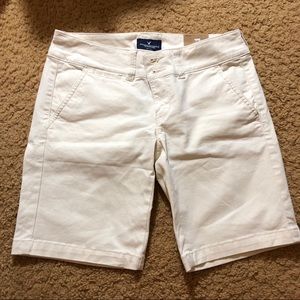 NWT American Eagle Bermuda Khaki Shorts